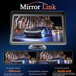 7" universal multimedieskærm - Apple carplay og Android auto