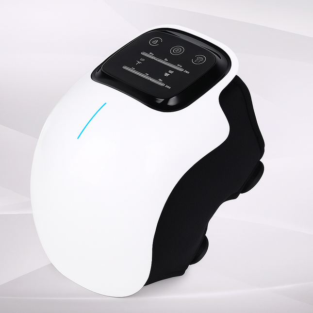 KneeTherm Pro+ – Avanceret knæmassager med varme og lysterapi