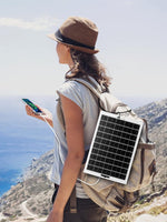 Effektiv mini solcelleplade til mobil og gadgets - Oplad alt med solens energi
