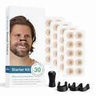 Magnetiske næsebånd – 30 sæt mod snorken og sport