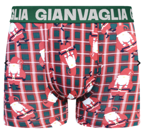 5 par boksershorts fra Gianvaglia - julemotiv