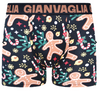 5 par boksershorts fra Gianvaglia - julemotiv