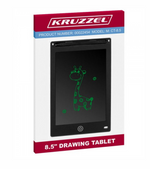 Tegne tablet 8.5" - sort KRUZZEL