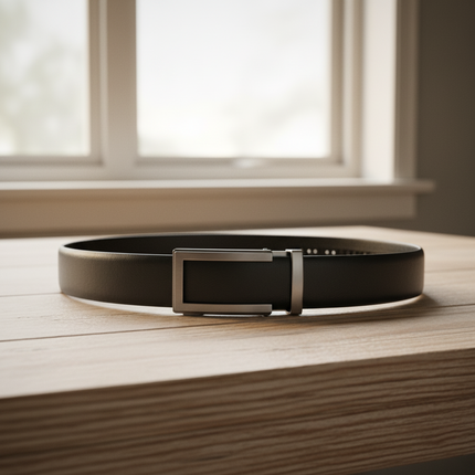 Oscar - klikspænde læderbælte