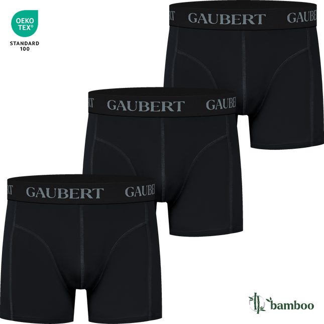 3 x par lækre Bambus boksershorts fra Gaubert