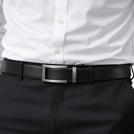 Oscar - klikspænde læderbælte