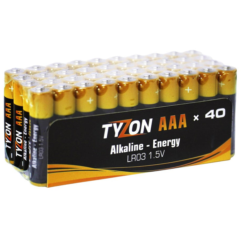 Batterier - AAA, 40stk.
