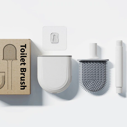 Silikone toiletbørste